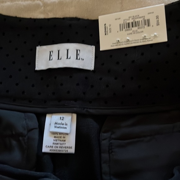 Elle Wide Legged Cropped Trouser Size 12 - Picture 6 of 7